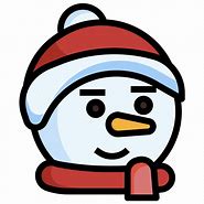 Image result for Winter Snowman Emoji