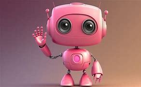 Image result for Cartoon Friendly Robot