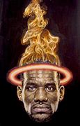 Image result for LeBron James Painting