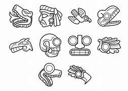 Image result for Easy Aztec Symbols