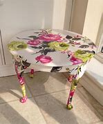 Image result for Pop Art Collage Decoupage Table Top