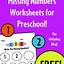 Image result for Black and White Worksheet Missing Numbers