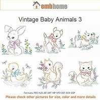 Image result for Vintage Baby Animals