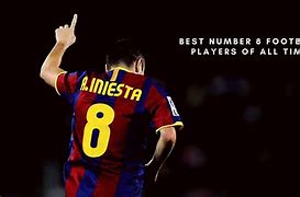 Image result for Number 8 Soccer Players