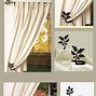 Image result for Curtain Holdbacks Vertical Mount