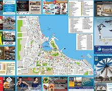 Image result for Kos Town Walking Map