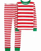 Image result for Striped Christmas Pajamas