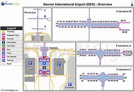 Image result for Map of the Denver Airport