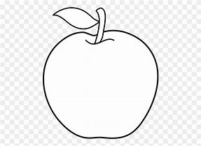 Image result for Apple Clip Art Black and White Free