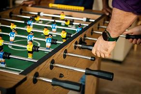 Image result for Solid Wood Foosball Table