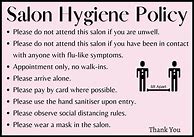 Image result for Customer Personal Belongings Salon Policy