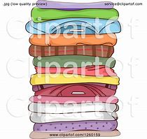 Image result for Stack Folded Clothes Clip Art