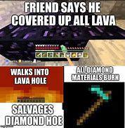 Image result for Minecraft Lava Memes