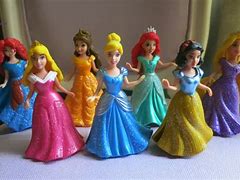 Image result for Disney Princess Clip On Dress Dolls