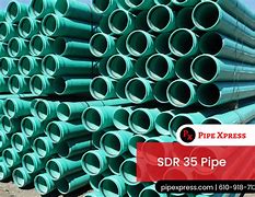Image result for SDR 35 Rigid PVC Vacuum Pipe