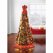 Image result for Pop Up Xmas Trees with Lights Kit