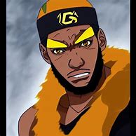 Image result for lebrons james naruto