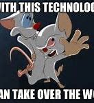 Image result for Pinky and the Brain Bored Meme