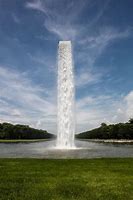 Image result for Tall Sculpture Waterfall Man