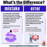 Image result for Do vs Make Mistakes