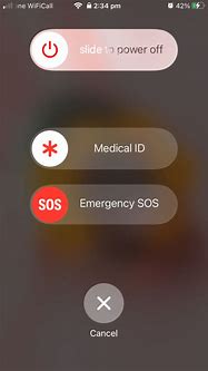 Image result for SOS iPhone Settings