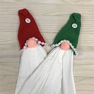 Image result for Crochet Gnome Towel Holder