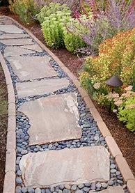 Image result for Rock Pathway Ideas