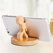 Image result for Desktop Phone Stand Wood
