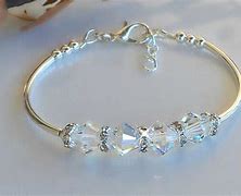 Image result for Swarovski Crystal Bangle Bracelet