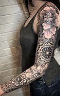 Image result for Mandala Arm Tattoo