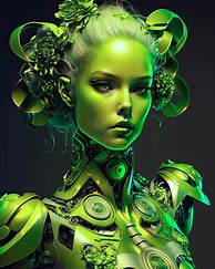 Image result for Female Cyborg Ninja Art