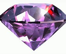 Image result for Voilet Diamond in Rose Gold Ring