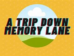 Image result for Trip Down Memory Lane Clip Art