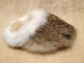 Image result for Rabbit Fur Slippers