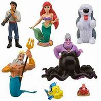 Image result for Disney Little Mermaid Figurines