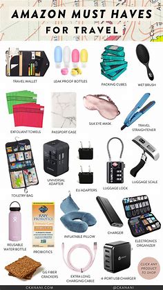 20 Must Have Travel Products from Amazon (UPDATED 2021) — ckanani | Packing tips for travel, Best travel accessories, Packing list for travel