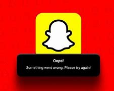 Image result for Snapchat iPhone Error Messages