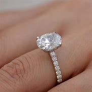 Image result for Diamond Band Engagement Ring