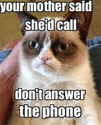 Image result for Answer the Phone Meme Scary