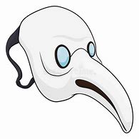 Image result for Plague Doctor Mask Cartoon