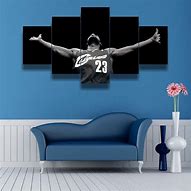 Image result for LeBron James the Block Wall Art