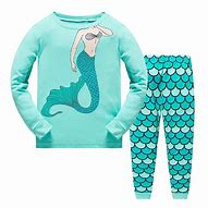 Image result for Toddler Girls Mermaid Pajamas