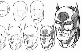 Image result for How to Draw Batman Mask