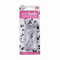 Image result for Panda iPhone 5 Earbuds