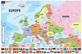 Image result for Modern Looking Map of Europe
