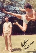 Image result for Bruce Lee Flying Kick