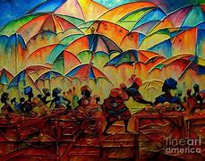 Image result for African Market Painting