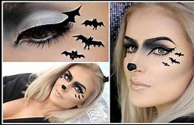 Image result for Halloween Bat Makeup