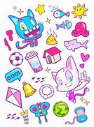 Image result for Cartoon Sticker Line