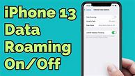 Image result for Turn On Data Roaming iPhone